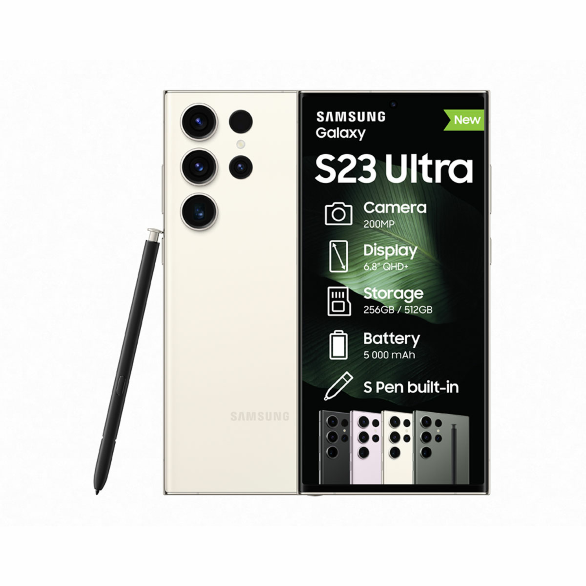 Samsung Galaxy S23 Ultra 5G 6.8'' Dual SIM 12GB/512GB Green