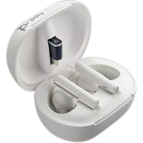 Poly Voyager Free 60 UC Wireless Earbuds USB-C - White